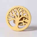 Boucles D’oreilles Arbre de Vie Dorée boucle d’oreille