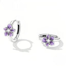 Boucles D’oreilles Fleur Argent - boucle d’oreille