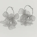 Boucles D’oreilles Fleurs Pendantes - boucle d’oreille