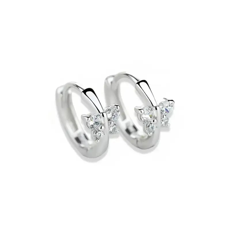 Boucles D’oreilles Papillon Argent - boucle d’oreille