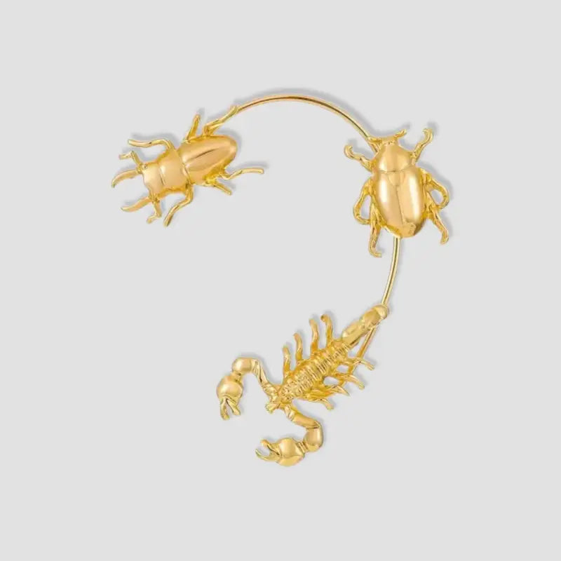 Boucles D’oreilles Scarabée - boucle d’oreille