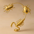 Boucles D’oreilles Scarabée - boucle d’oreille