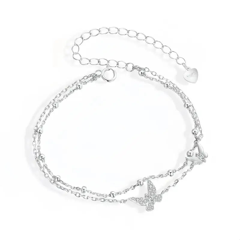 Bracelet Argent Papillon - bracelet