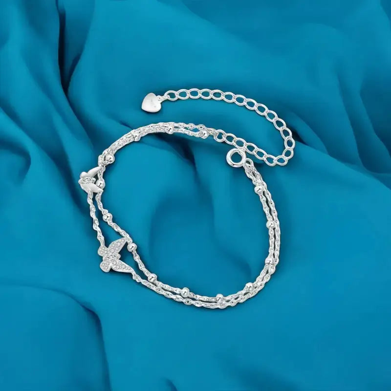 Bracelet Argent Papillon - bracelet