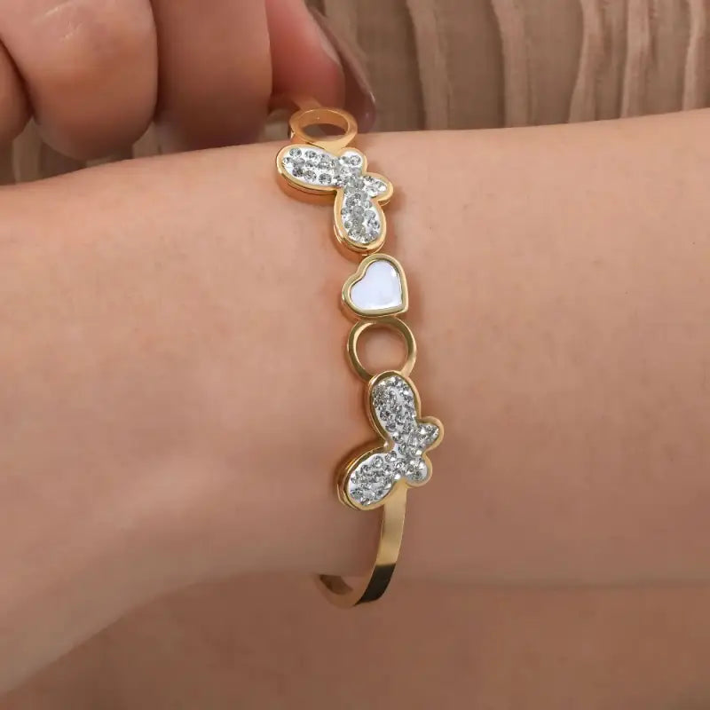 Bracelet avec Papillon - bracelet