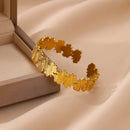 Bracelet Doré Fleur - bracelet