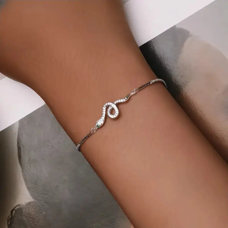 Bracelet en Argent Serpent - bracelet