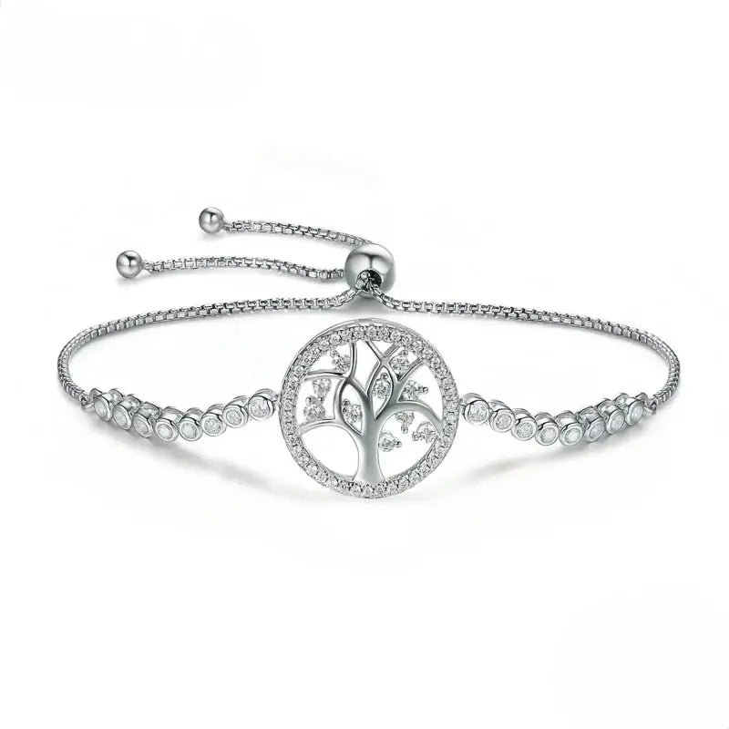 Bracelet Femme Arbre de Vie Argent - bracelet