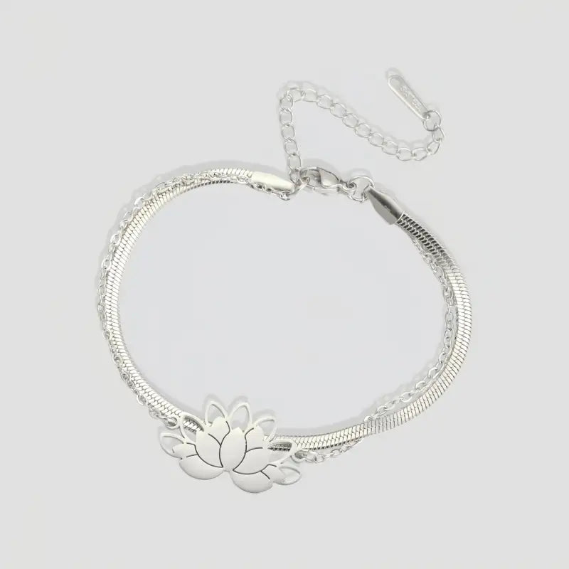 Bracelet Femme Lotus - 17-22cm - bracelet