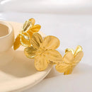 Bracelet Fleur Acier Inoxydable - bracelet