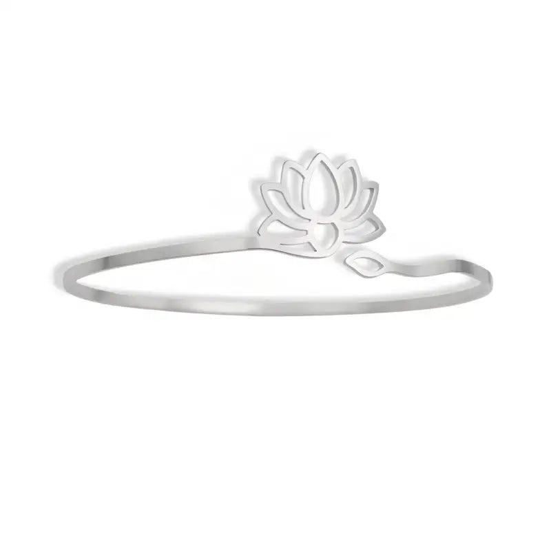 Bracelet Lotus Femme Acier - bracelet