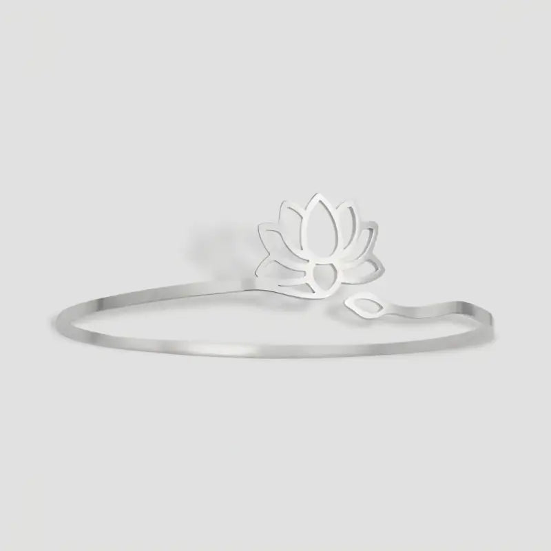 Bracelet Lotus Femme Acier - bracelet