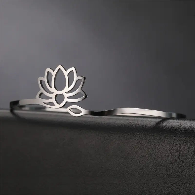 Bracelet Lotus Femme Acier - bracelet