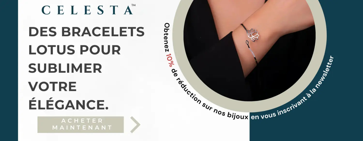 bracelet lotus
