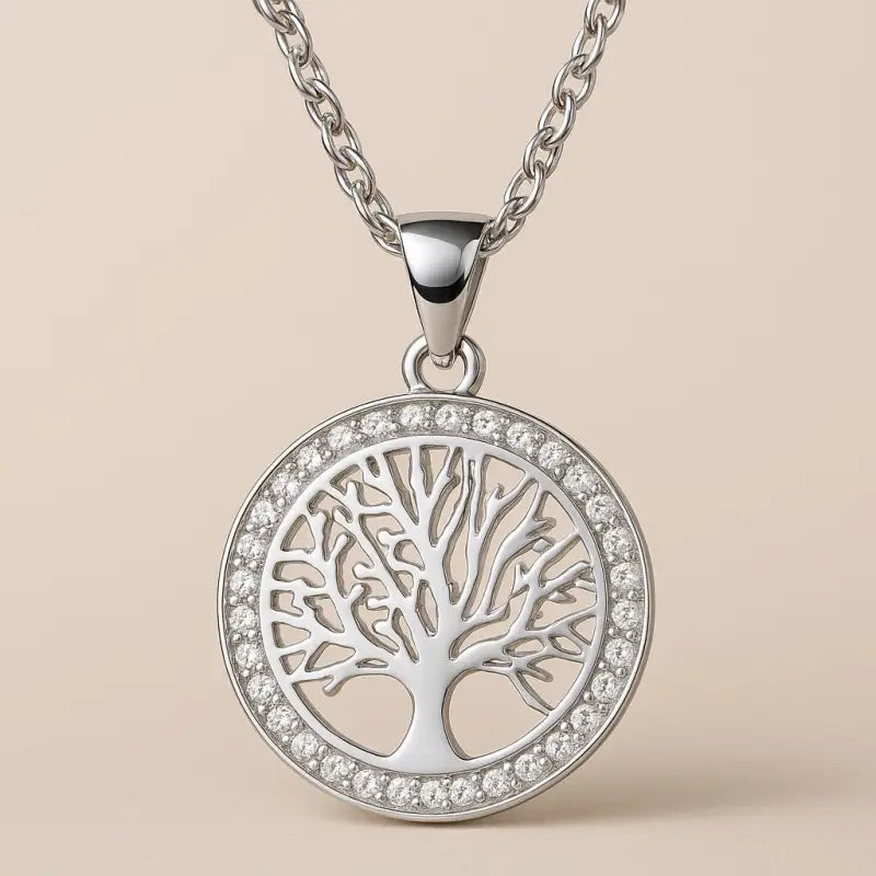 Collier Arbre de Vie en Acier inoxydable - colliers