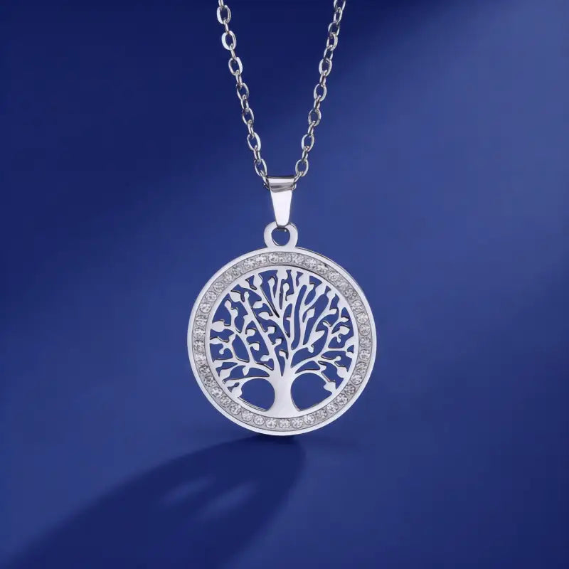 Collier Arbre de Vie en Acier inoxydable - colliers