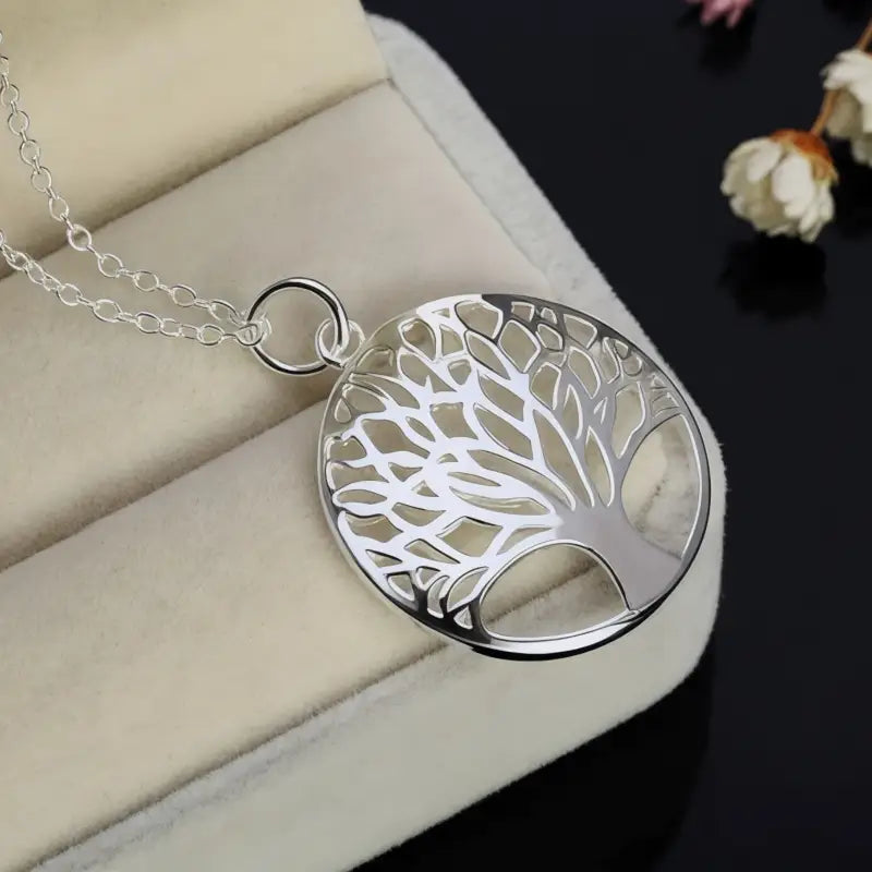 Collier Arbre de Vie en Argent - colliers