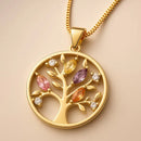 Collier Arbre de Vie Plaqué Or - colliers