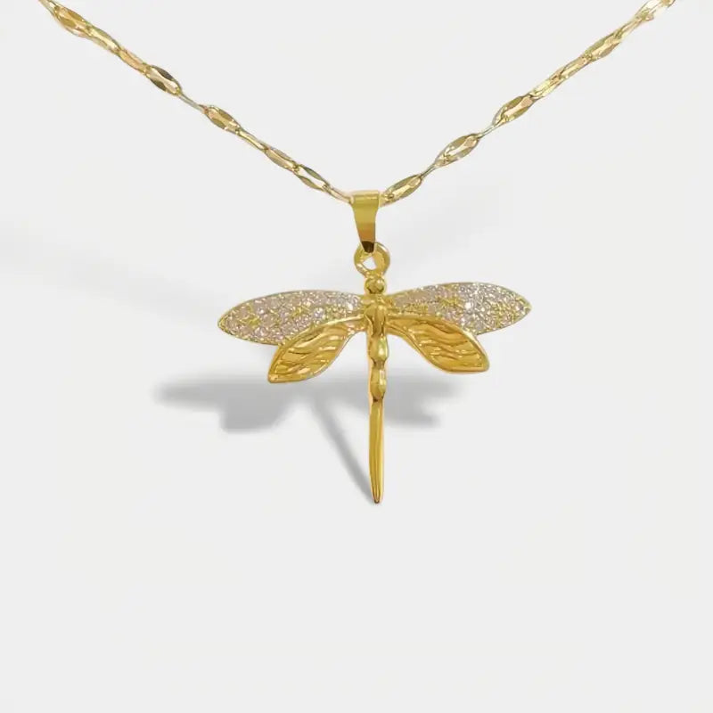 Collier avec Libellule - colliers