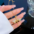 Collier avec Libellule - colliers