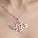 Collier avec Scarabée Argent colliers