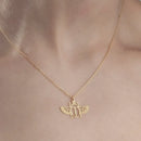 Collier avec Scarabée Doré colliers