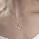 Collier avec Scarabée Doré colliers