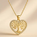 Collier Coeur Arbre de Vie - colliers