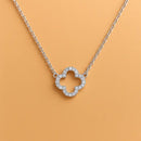 Collier Fleur Argent - colliers