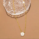 Collier Fleur Doré - colliers