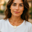 Collier Fleur Doré - colliers