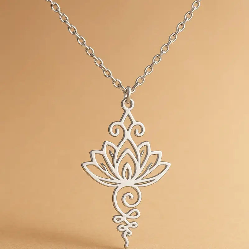 Collier Fleur Lotus - colliers