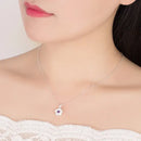 Collier Fleur Pierre Rose - colliers
