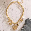 Collier Lune Étoile Soleil - colliers