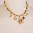 Collier Lune Étoile Soleil - colliers