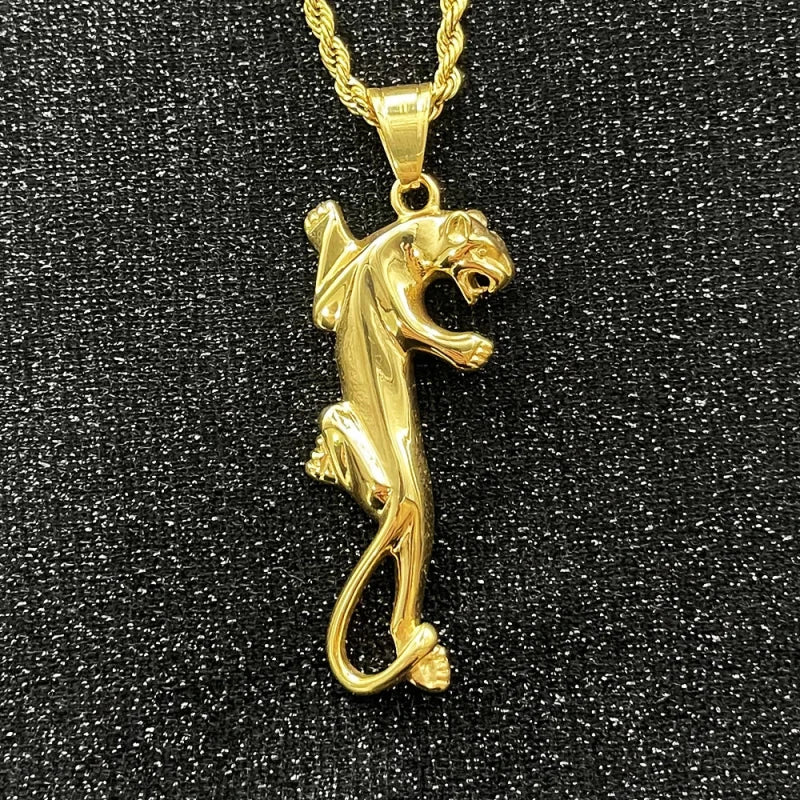 Collier Panthère Doré 50 cm colliers