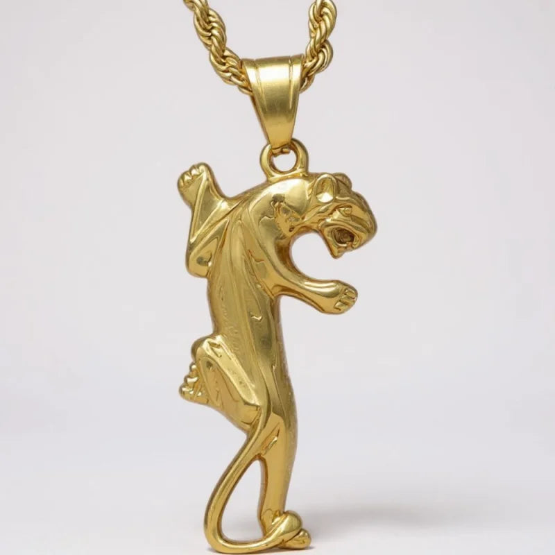 Collier Panthère Doré colliers
