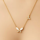 Collier Papillon Doré - colliers