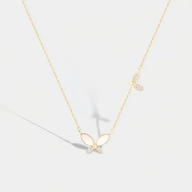 Collier Papillon Doré - colliers