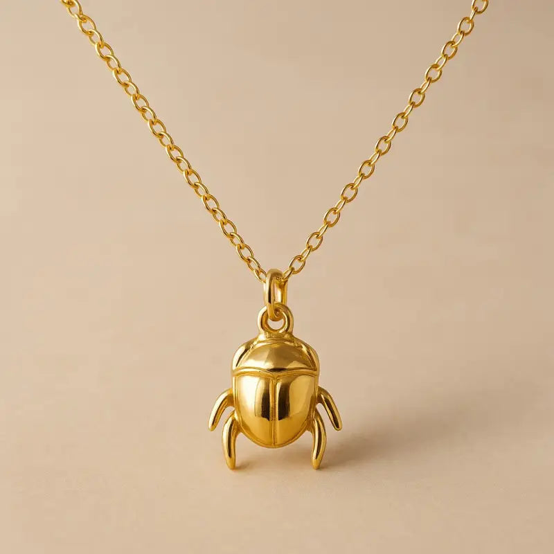 Collier Scarabée Égyptien - colliers