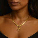 Collier Serpent Doré - colliers