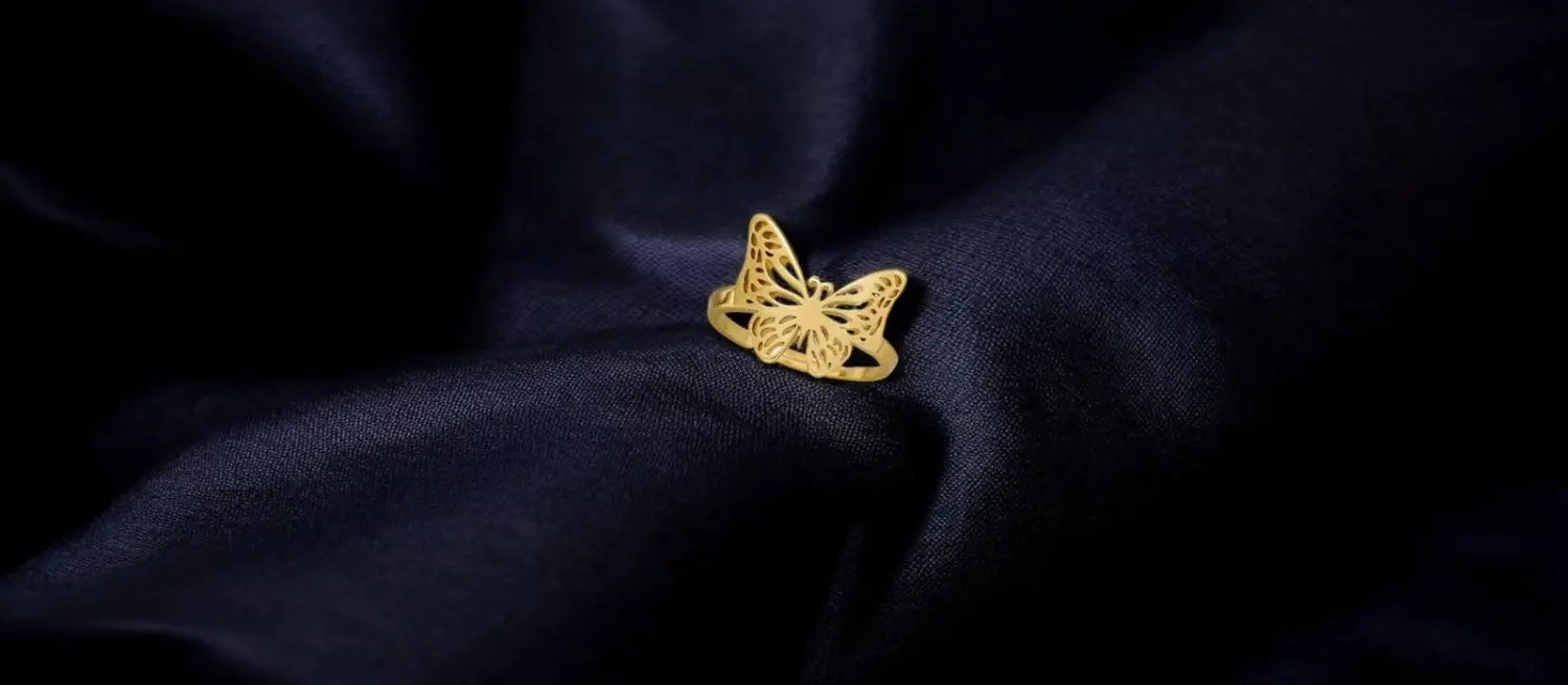 bague papillon
