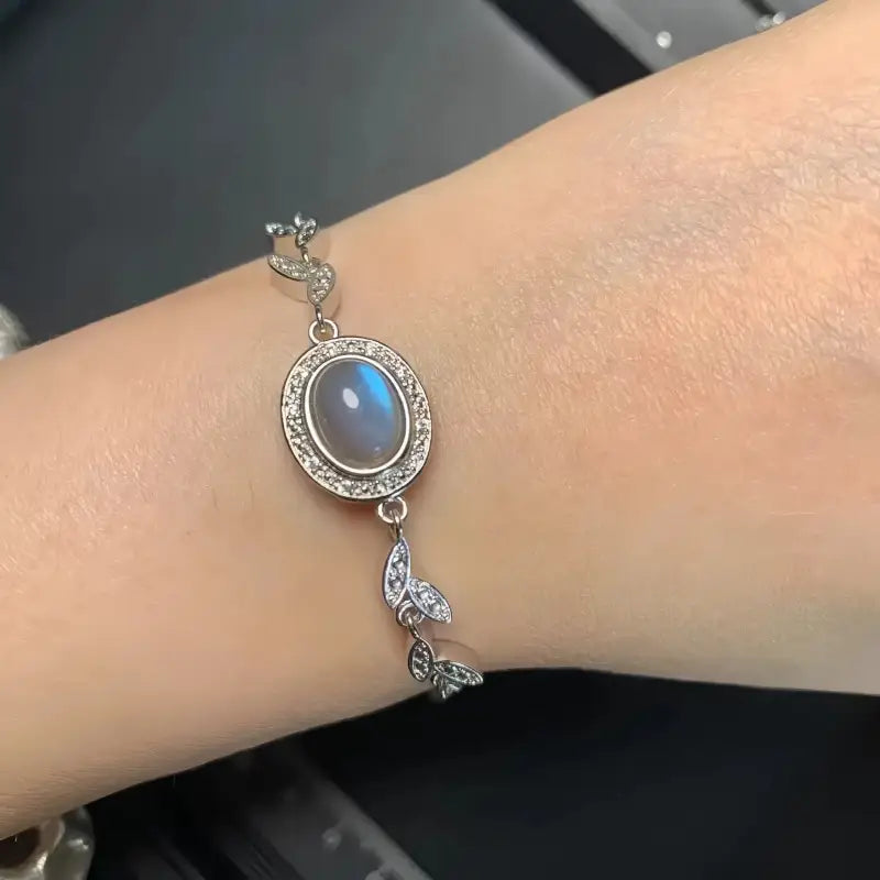 Pierre de Lune Bracelet Femme - bracelet