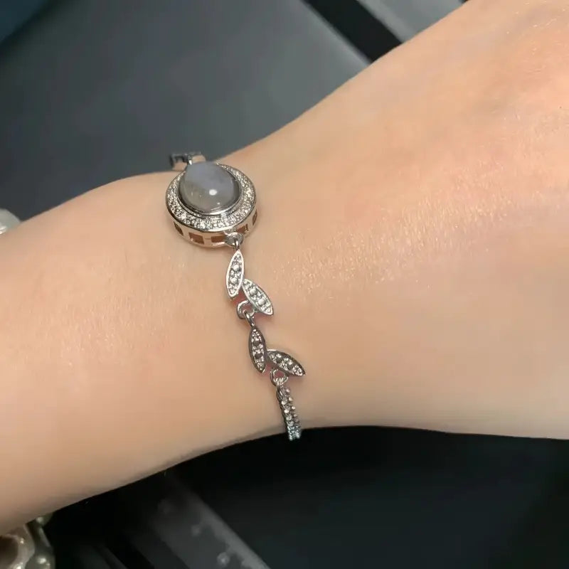 Pierre de Lune Bracelet Femme - bracelet