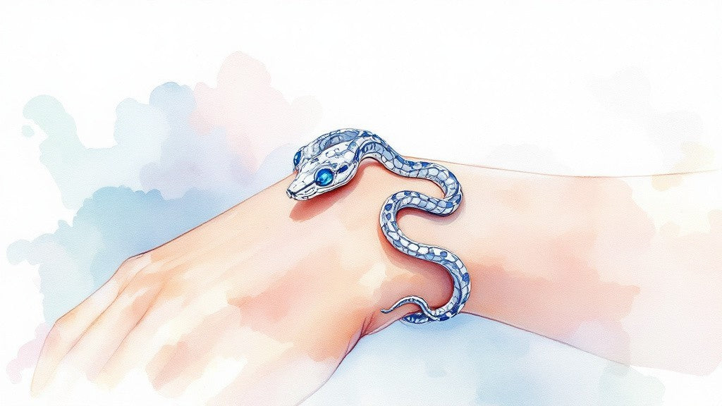 Quelle est la Signification d’un Bracelet en Forme de Serpent ?